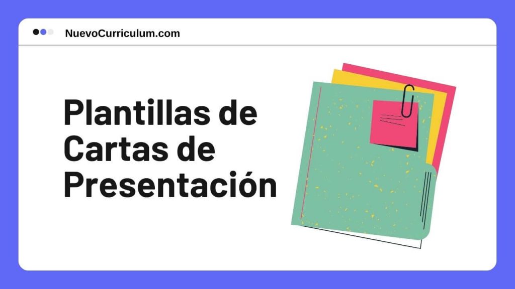 Plantillas de Cartas de Presentación